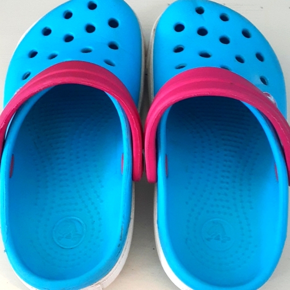 Crocs Classic Crocband Clogs Toddler + bonus sandals 🍂 - Picture 4 of 10